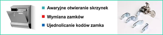 Kto wymienia zamki w skrzynce pocztowej? 506-492-420